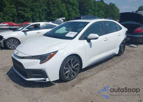 2022 Toyota Corolla Se z USA, uszkodzony, nr VIN 5YFP4MCE4NP136534